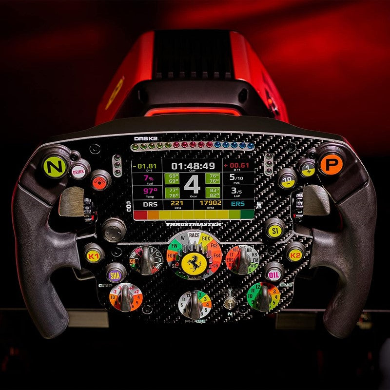 Thrustmaster T818 Ferrari SF1000 Simulator, Direct Drive, Sim Racing Force Feedback Racing Wheel for PC, Officially Licensed by Ferrari - PC Thrustmaster T818 Ferrari SF1000 Simulator, Direct Drive, Sim Racing Force Feedback Racing Wheel for PC, Officially Licensed by Ferrari - PC